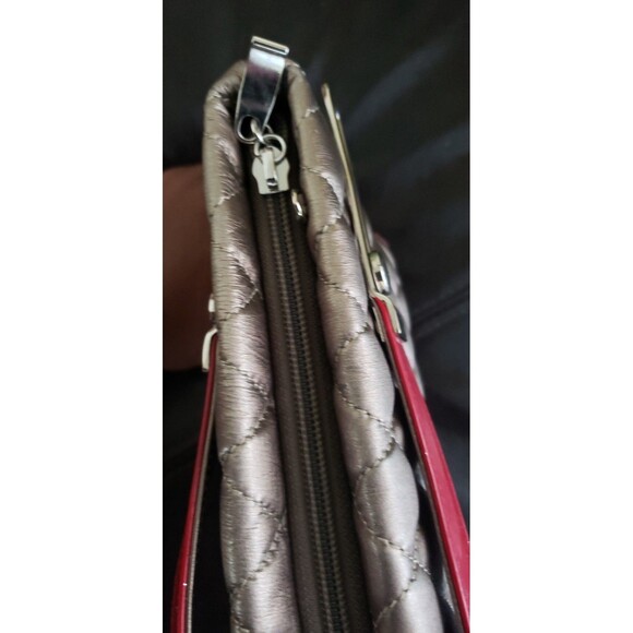 Rare Due Fratelli Handbag- Genuine Leather - Made In Canada - Versatile Handles - Picture 7 of 7